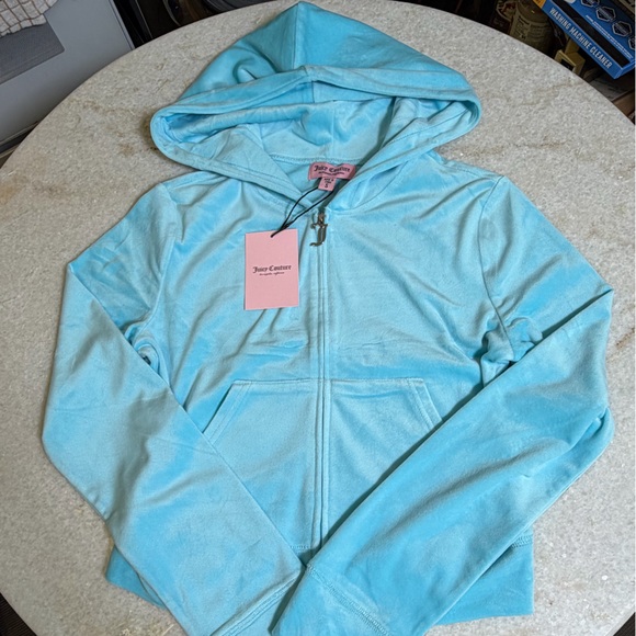 Juicy Couture y2k Crystal velour rhinestone bling tracksuit size small - Picture 4 of 8